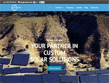 Tablet Screenshot of calsolar.com